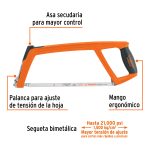 Arco sierra pesadoTruper - Imagen 3