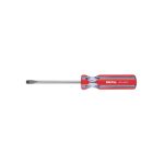 Desarmador plano 1/4 x 4" mango de PVC - Pretul