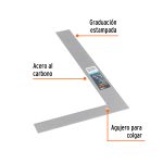 Escuadra plancha truper - Imagen 2