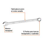 Llave combinada extralarga 12 mm x 193 mm de largo, Expert - Imagen 2
