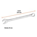Llave combinada extralarga 18 mm x 269 mm de largo, Expert - Imagen 4