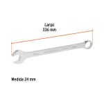 Llave combinada extralarga 24 mm x 336 mm de largo, Expert - Imagen 4