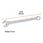 Llave combinada extralarga 30 mm x 401 mm de largo, Expert - Imagen 3