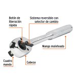 llave de dado rachet Truper - Imagen 2